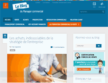 Tablet Screenshot of management-commercial.fr